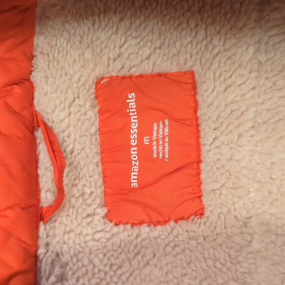 Amazon Essentials Men's Water Resistant Sherpa lined Quilted Shirt Jacket Medium - Picture 2 of 7